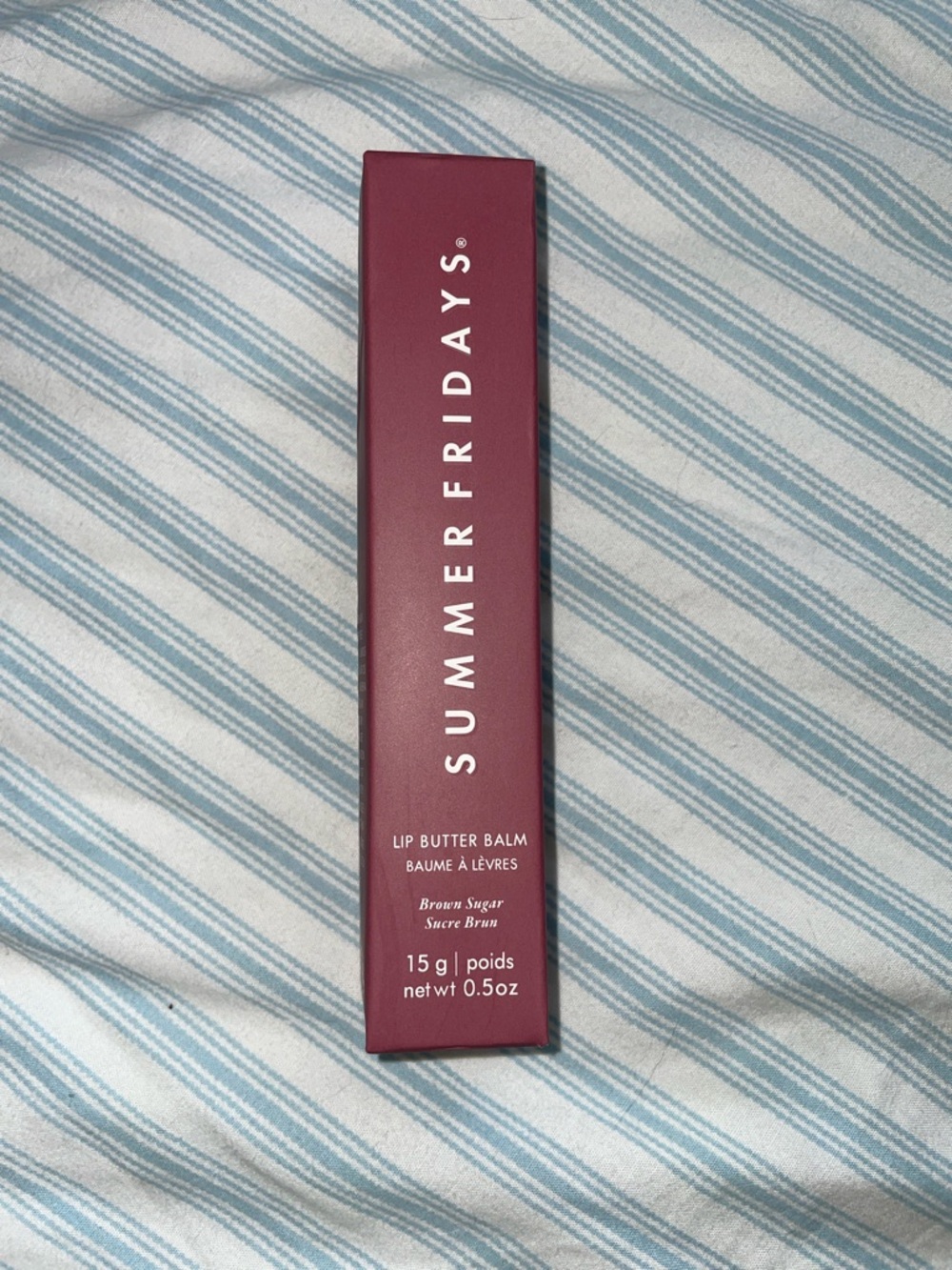 Summer Fridays Lip Butter Balm in Brown Sugar NIB